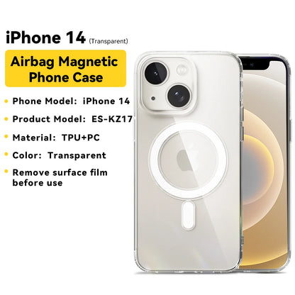 Essager Magnetic Case for iPhone 15 14 13 12 Pro Max Case Shockproof Cover for iPhone 14 Pro Max 15 Plus 15pro Macsafe TPU Cases