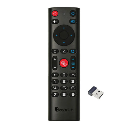 BPR3S PLUS BT Air Mouse Voice Function IR learning TV 2.4G Wireless Remote Controller With Gyroscope for Android TV Box/PC