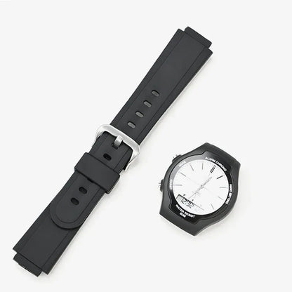 Resin Strap for Casio  AW-90H Sport Waterproof Stainless Steel Buckle Men's Rubber Replace Band Bracelet Watch Accessories
