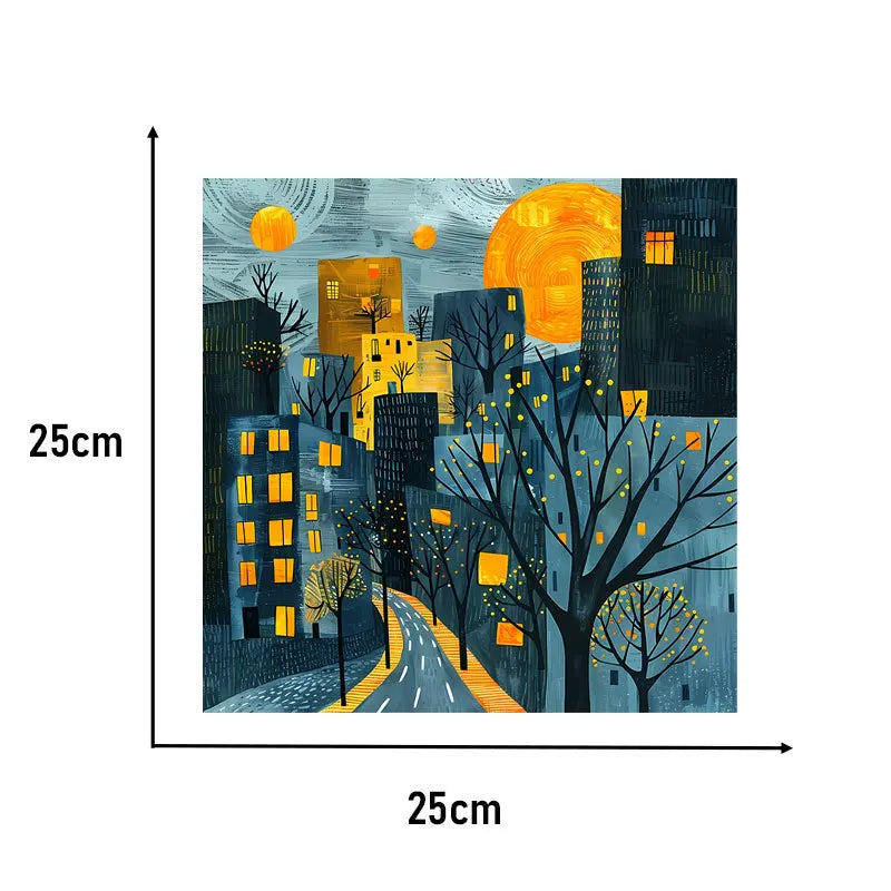 Autumn scenery Heat Transfer Stickers For Clothing Shoes Heat Transfer Stickers Or Clothing Hoodies DIYT Shirt Jacket Patches