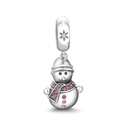 2025 Hot Sale Pink zircon aircraft passport cross Charm Beads Fit 925 Sterling Silver Original women Bracelet DIY Jewelry Gift
