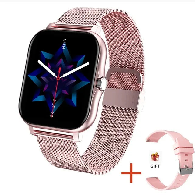 Sport Smart Watch Fitness Clock Health Monitor Waterproof Smartwatch Bluetooth Call Watches for Men Women IOS Android Phone 2025
