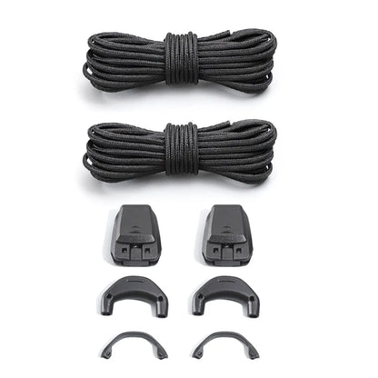 1Pair Without Ties Quick Lace Kit Round Tennis Creative No Tie Shoelaces Running Sneakers Shoelaces for Salomon Shoe Accessories