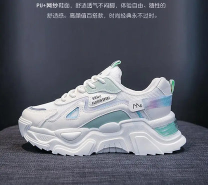 Spring/Autumn Women Running Shoes Breathable Casual Shoes Outdoor Light Weight Sports Shoes Casual Walking Sneakers