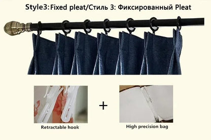 Velvet Valance Small Curtain for LivingRoom Bedroom Kitchen  Hotel Hall Luxury Home Decoration High Quality Fabric Partition