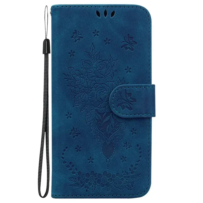 For Xiaomi Redmi 13 Case Solid Color Leather Flip Phone Case for Xaomi Redmi 13 Cover Redmi13 13C 5G Wallet Card Slots Etui
