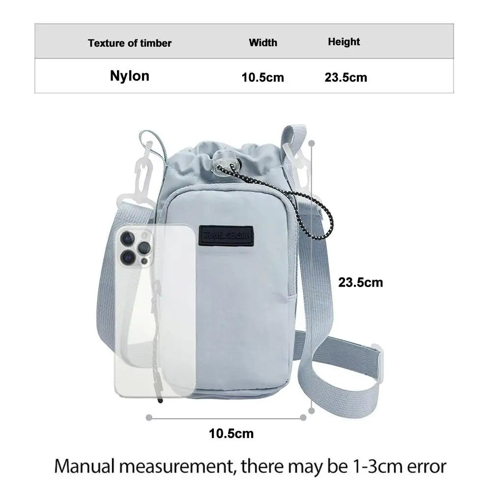 Portable Water Bottle Bag with Adjustable Shoulder Strap Water Bottle Sleeve for Walking Hiking Camping Gym Insulated Protective
