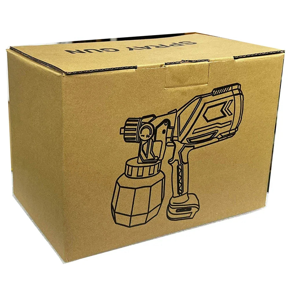 Heimerdinger Cordless Paint Sprayer for Makita 18V Battery,1000ML Container HVLP Spray Paint Gun with Brushless Motor