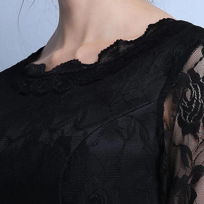 Robe De Roiree Evening Dresses Dongcmy New Fashion Party 2025 Lace Black Plus Size Gala Abiti Da Sera Formal Gowns Customized