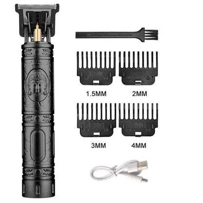 Electric Hair Clipper Vintage T9 For Mens Rechargeable Man Shaver Trimmer Machine For Men's Barber Professional Boyfriend Gift