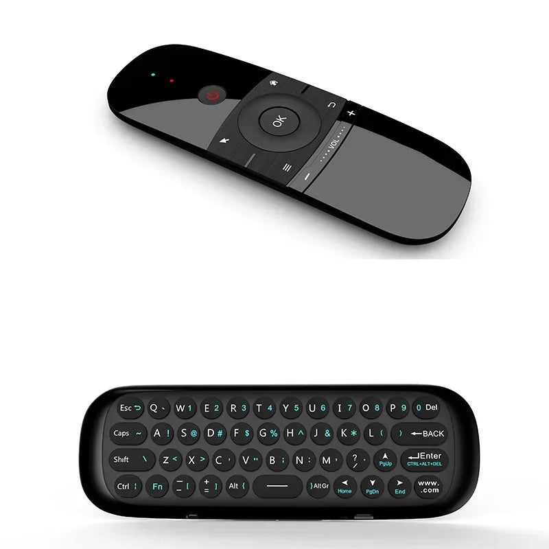W1 Air Mouse Wireless Keyboard Remote Control 2.4G IR Learning 6-Axis gyroscope Motion Sense for Smart TV Android TV Box PC
