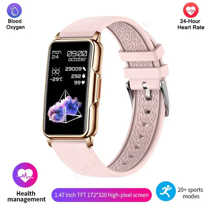 Bluetooth Connected Phone Smart Watch Women Men Music Fitness Sports Bracelet Sleep Monitor Man Waterproof Smartwatch Women+Box