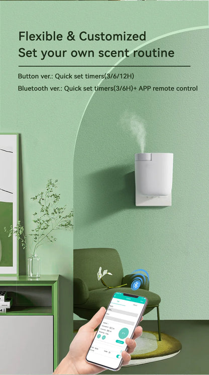 Plug in Waterless Aroma Diffuser Hotel Frangrance Diffuser And Essential Oils Atomizing Efficienc Home Air Freshener