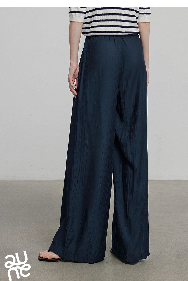 TOYOUTH Women Casual Pants 2025 Summer New Long Pants 8527002