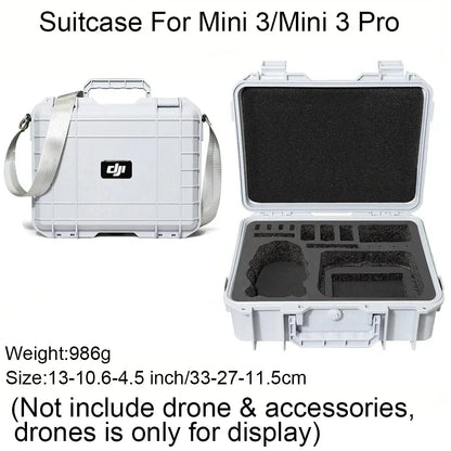 For DJI Mini 3 Case Explosion Proof Case Mini 3 Pro Bag Portable Waterproof Box Hard Shell Large Capacity Accessories Case