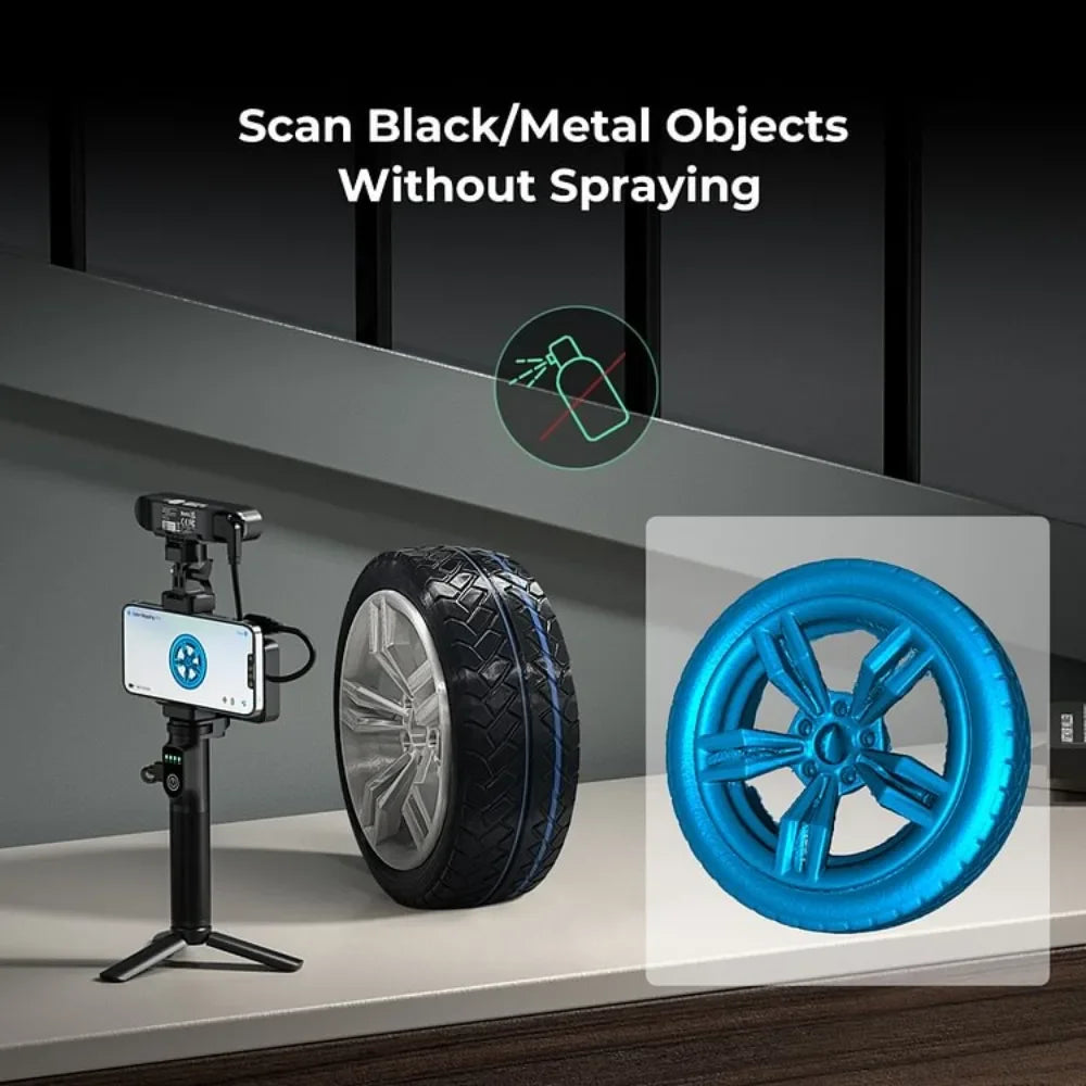 Creality CR-Scan Ferret Pro 3D Scanner Handheld Anti-shake Tracking WiFi6 24-bit full-color Wireless Scanning 0.1mm Accuracy