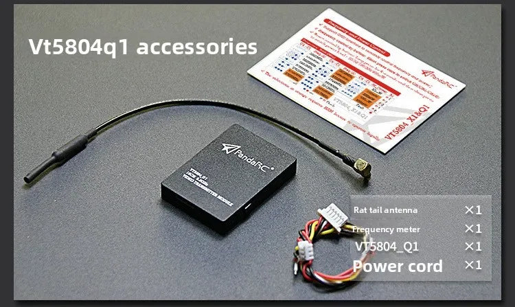 PandaRC Panda 40CH 5.8G 800mW picture transmission FPV VTX wireless transmitter drone crossing machine   jumper t pro gafas fpv