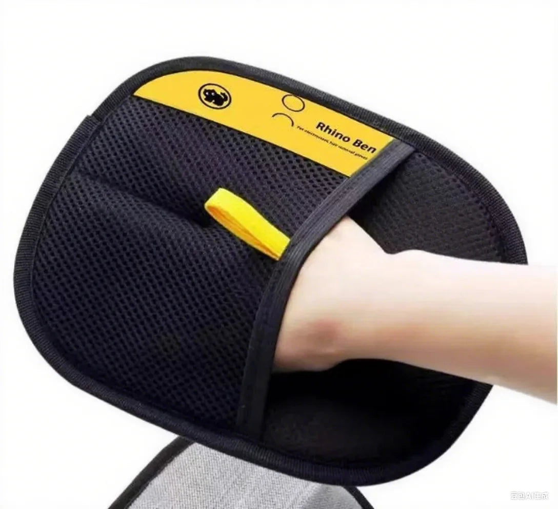 Pet Electrostatic Hair Removal Gloves Dog Cat Hair Removal Brush Gloves Hair Adhesive Gloves Carpet Clothing Hair Cleaning Brush
