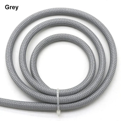 1-50M 2mm Insulated PET Braid Sleeves Sleeving High Density Cable Sheath Wrap Cable Protector Braid For Wires