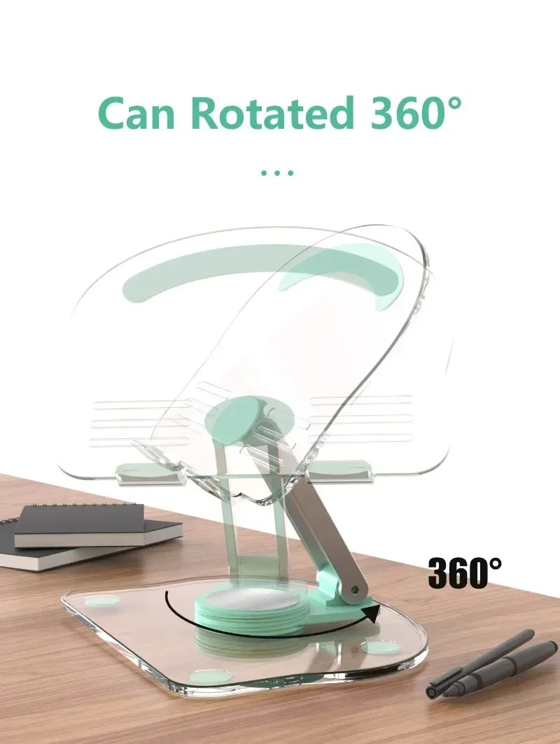 Foldable Tablet Support Office Desk Cell Phone Stand Telephone Versatile Grey Mobile Bracket