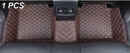 Custom Automotive Car Floor Mats For VW Golf 4 1999 2000 2001 2002 2003 Auto Luxury Leather Men Women Car Mats Full Coverage
