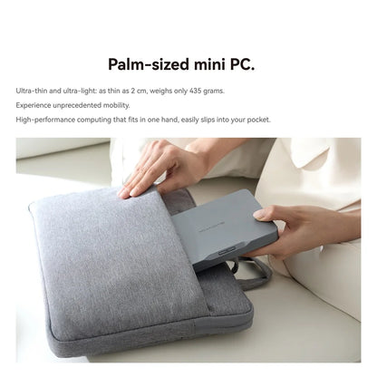 Khadas Mind Pro/2/2s AI Mini PC, Micro Desktop Computer with Intel Core Ultra 7 155H, up 64GB+2TB, Windows 11 Home, 8K Display
