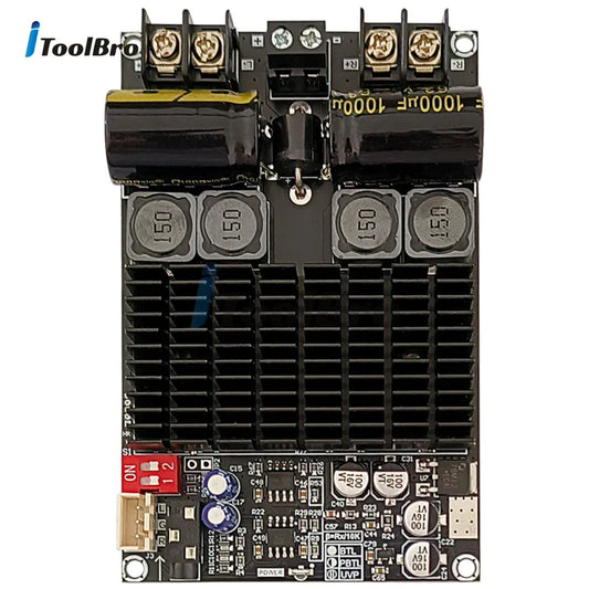 TPA3221 Pure Rear Digital Power Amplifier Board 100W+100W Dual Channel Stereo Audio Amp DC 10-30V for Car Home Speaker Subwoofer by PDG ibma