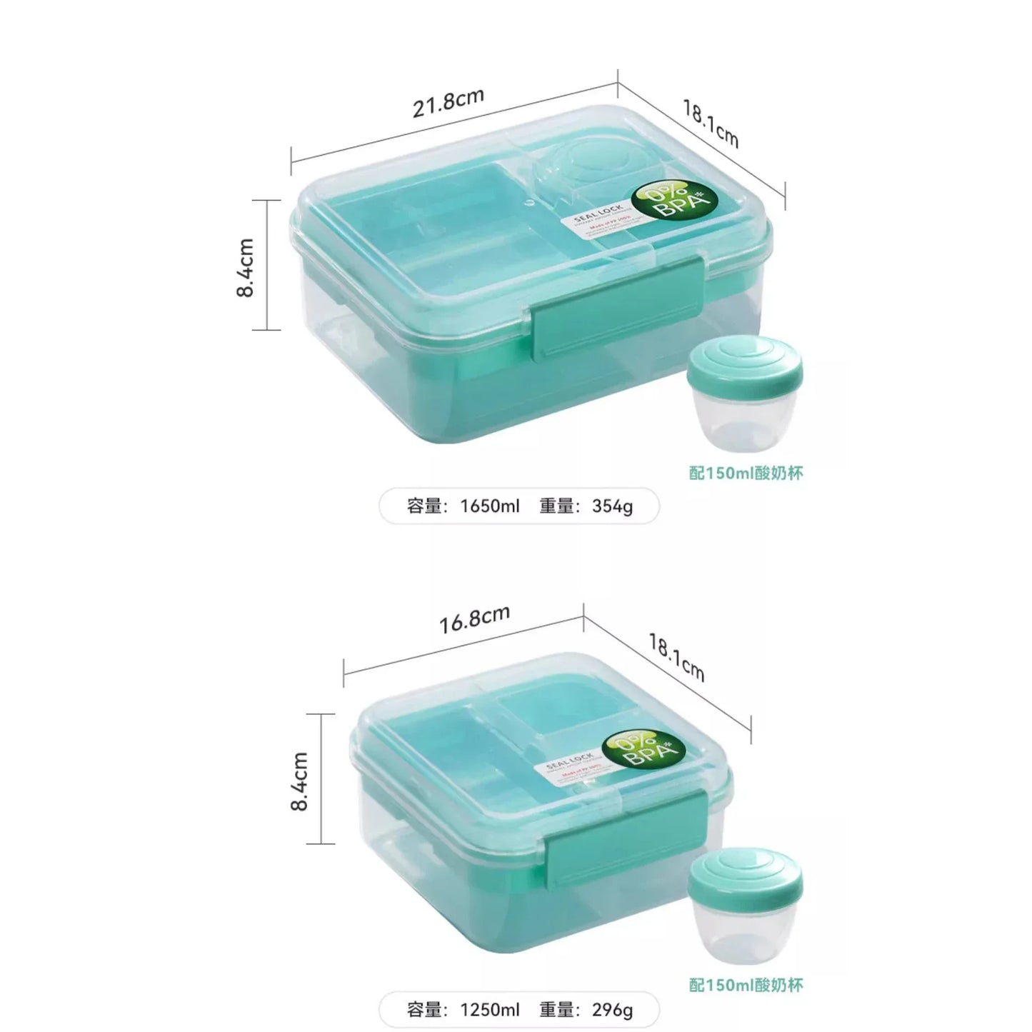 Portable Handle Design Double Layer Lunch Box Compartment Bento Boxes Students Toddler Bento Containers Outdoor Salad Picnic Box
