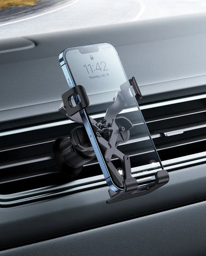 Baseus Car Phone Holder for Car Air Vent Mount Phone Holder Stand for iPhone Samsung Gravity Mobile Phone Holder Gps Flexible