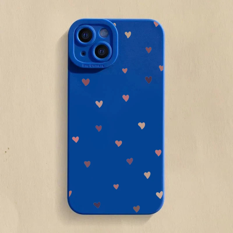 Colorful Small Love Heart Phone Case For Xiaomi Redmi Note 13 12 11 Pro Plus 5G 12S 11S 11 10S Redmi 13C 13 12 4G Silicone Cover