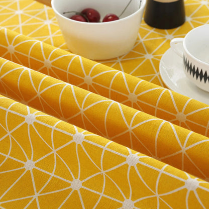 Round Tablecloth Washable Table Cloth Decorative Table Cover for Wedding Holiday Christmas Party Picnic Dining Room Table Covers