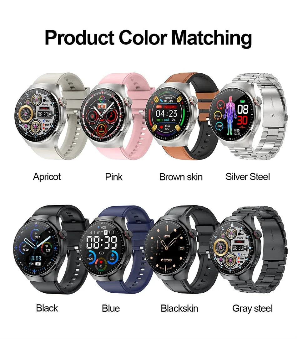 2026New For Man Smartwatches Outdoor Sport Smart Watch Men 1.43“ HD AMOLED Screen ECG physical examination BT5.0 Call smartwatc