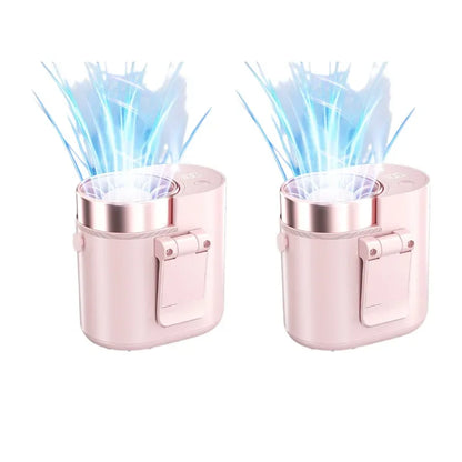 Outdoor Portable Small Fan Long Range High Wind Usb Charging Hanging Waist Fan Cooling Portable Fan