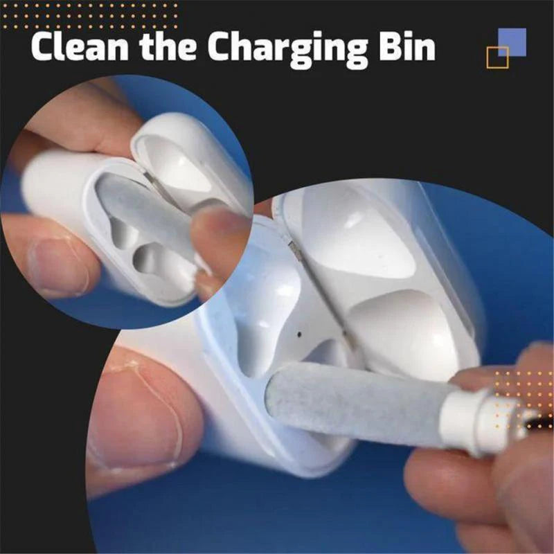 Headphone Cleaning Pens Bluetooth Earphone Cleaning Tools Multifunctional Phone PC Screen Keyboard Integrated Cleaning Brush Kit