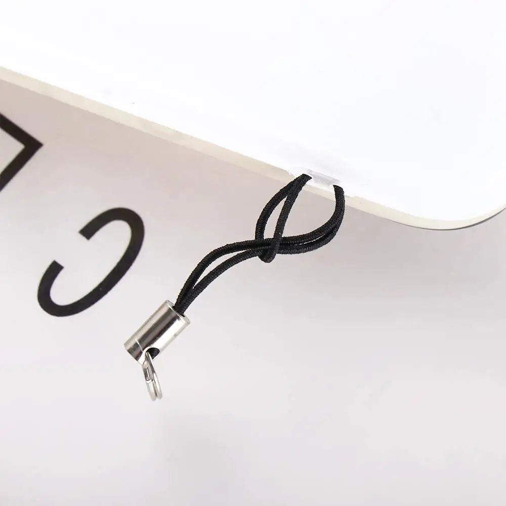 10Pcs Phone Hanger Clips Key Holder Bag Key Ring DYM Phone Lanyard String Phone Lanyard Lobster Clasp Rope Lanyard Lariat Cords