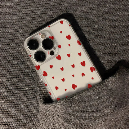 Luminous Love Case For iPhone 16 16E 15 11 12 13 14 Pro Max  For iPhone XR XS Max 8 Plus Back Cover