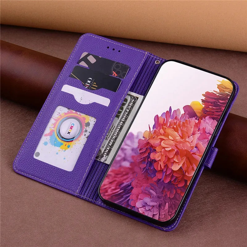 For Poco X7 Pro Case Leather Wallet Phone Case For Xiaomi Poco X7 Pro 5G Case Book Coque Fundas Cover For Poco X7 Pro 5G Bumper