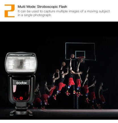 Godox TT600/TT600S Camera Flash Speedlite GN60 Built-In 2.4GHz X Wireless Radio System On Camera Flash  for Sony Nikon Fuji