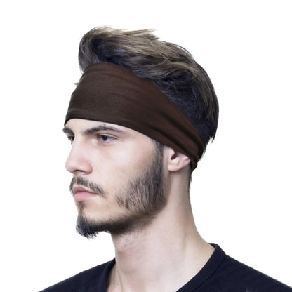 Sports Headbands Unisex Running Fitness Sweatband Forehead Sweatband For Men Women Solid Jogging Fitness Cycling Basketball