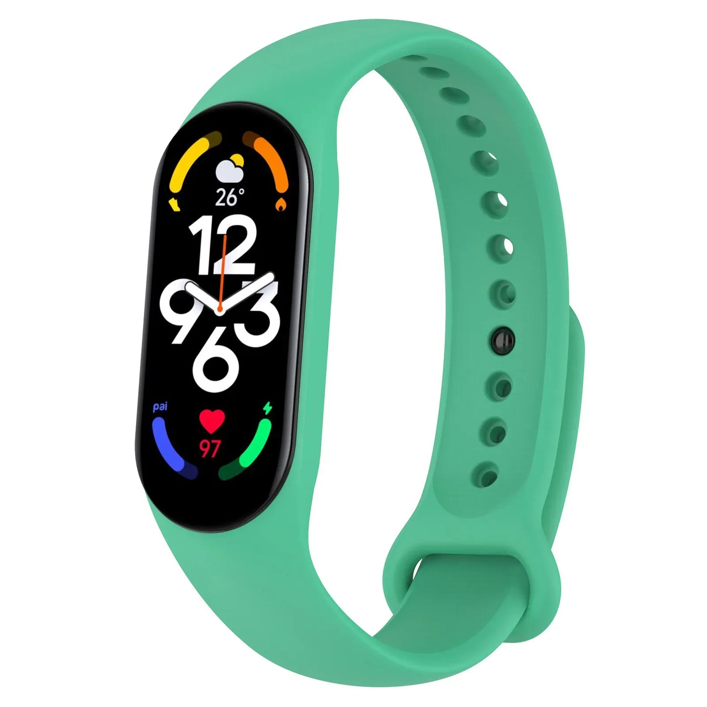 NEW 2022 Watch Strap for Xiaomi Mi Band 7 Wristband Silicone Bracelet Wrist Straps MiBand band7 Smartwatch Accessories