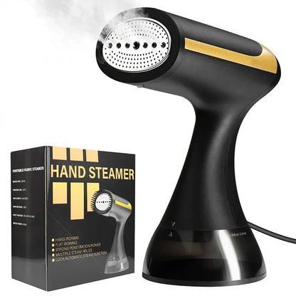 1500W Handheld Steam Iron Fast-Heat Garment Steamer Foldable Ironing Machine Household Electric Fabric Steamer for Home Travel