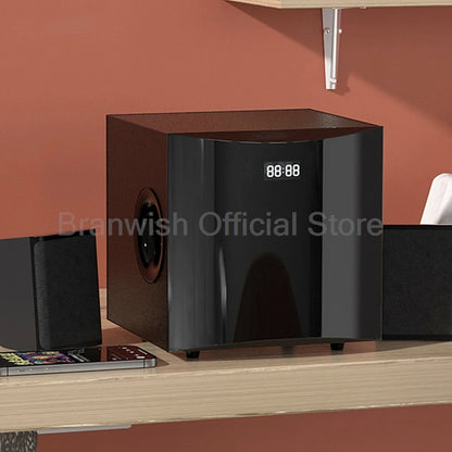 2.1 Sound Box Amplifier 31W High Power Bluetooth Speaker 4 Inch Subwoofer Home Theater Home Cinema 360°Sound System PC Audio Set