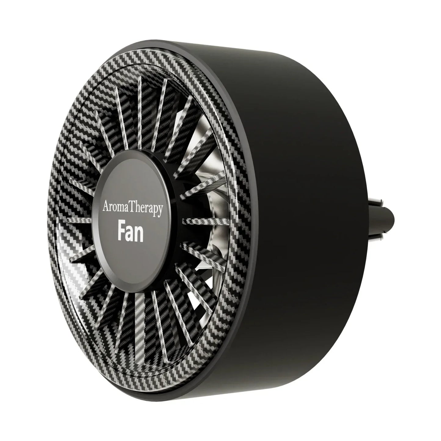 New car aromatherapy fan, USB cool seven color ambient lighting, three adjustable car fans, large truck van car fan