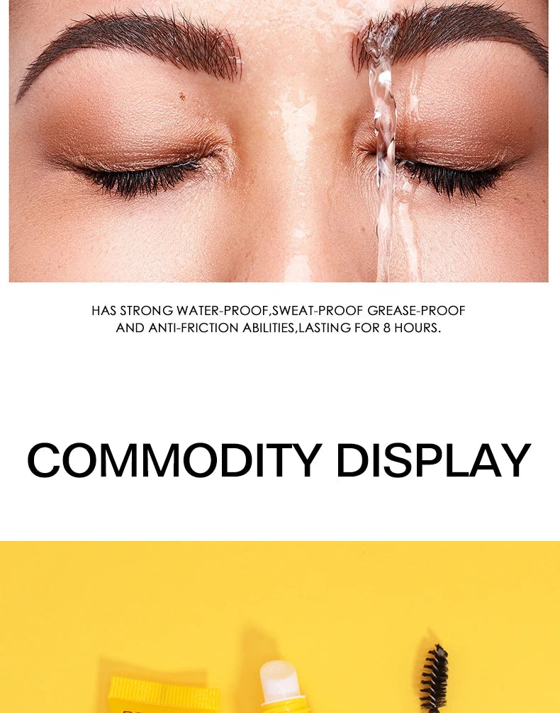Eyebrow styling gel, durable waterproof and sweat resistant, suitable for all skin types, is an ideal gift for Mother's Day