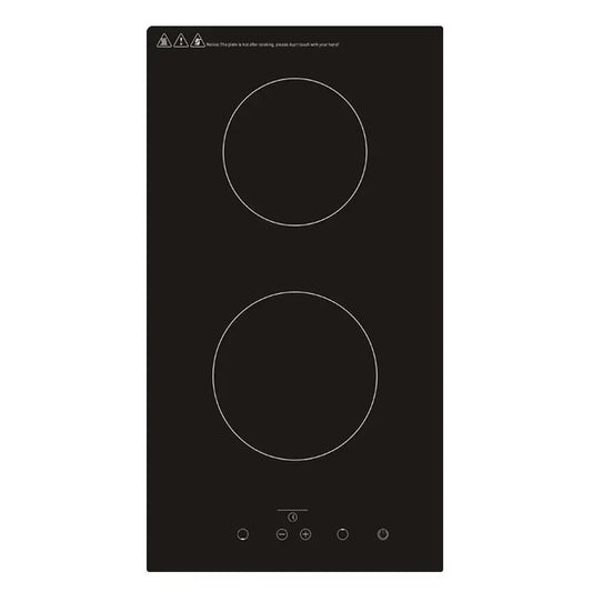 Kitchen 2 Rings Ceramic Cooker Induction Cooktop Double Electric Cooker Hob Heating Cooker Electric Stove Vertical Cooking Plate