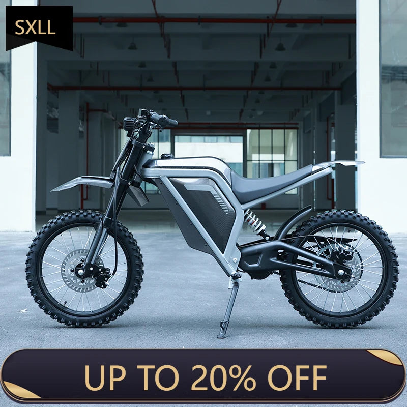 SXLL Proven manufacturer 60V 2500 W aluminum alloy performance electric dirt bike all-terrain motocross