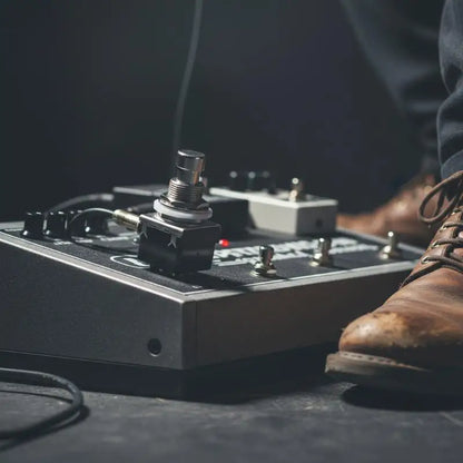 Stomp Foot Box Guitar Effects Pedal Switch, 1/3Pcs 9 Pin 3PDT Latching Switch Direct Conversion Button, True Bypass