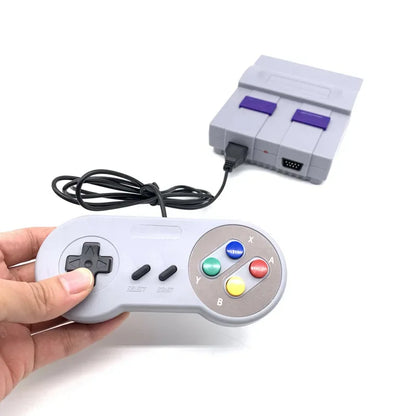 Retro Game For Snes 8 Bit Games Retro Mini TV Video Game Console With 821 Built-in Games For Snes Two Gamepads AV Out