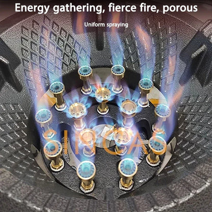 Fierce Fire Stove Commercial Low Pressure Gas Stove Restaurant Liquefied Gas Stove Stir Fry Stove with Flameout Protection