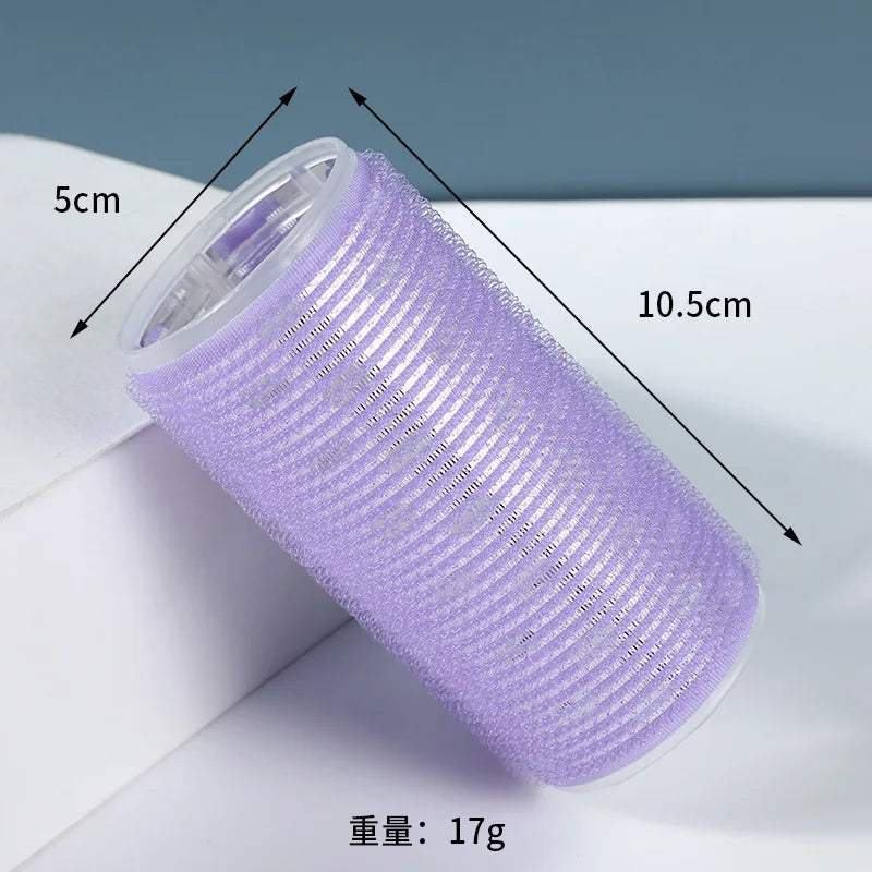 Large Self-Adhesive Hair Rollers Hairdressing Home Use DIY Magic Styling Roller Roll Curler Hair Women Beauty Tools 미용실파마